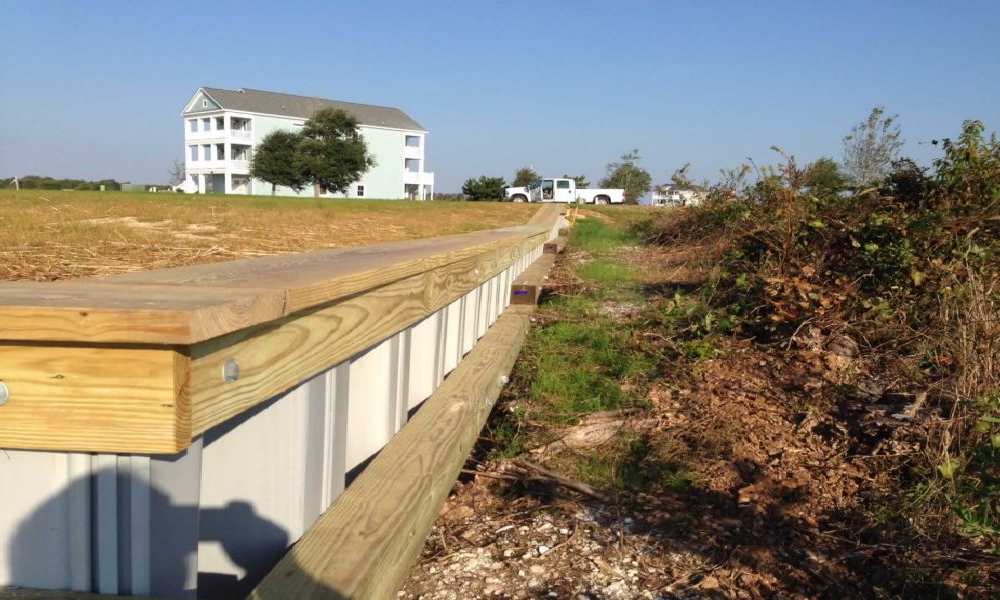 Tidewall installation photo 2
