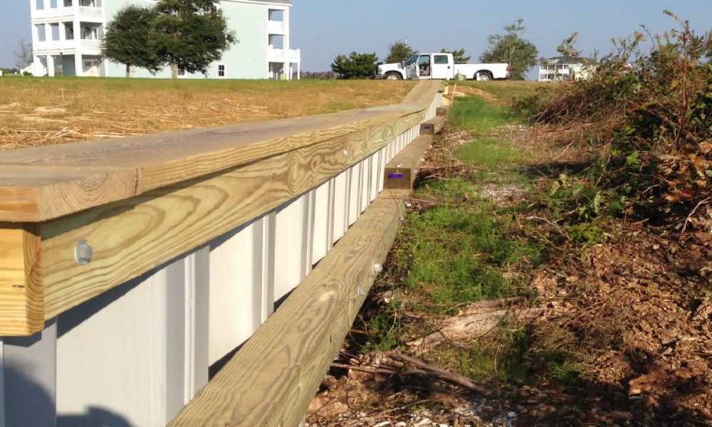 Tidewall installation photo 3