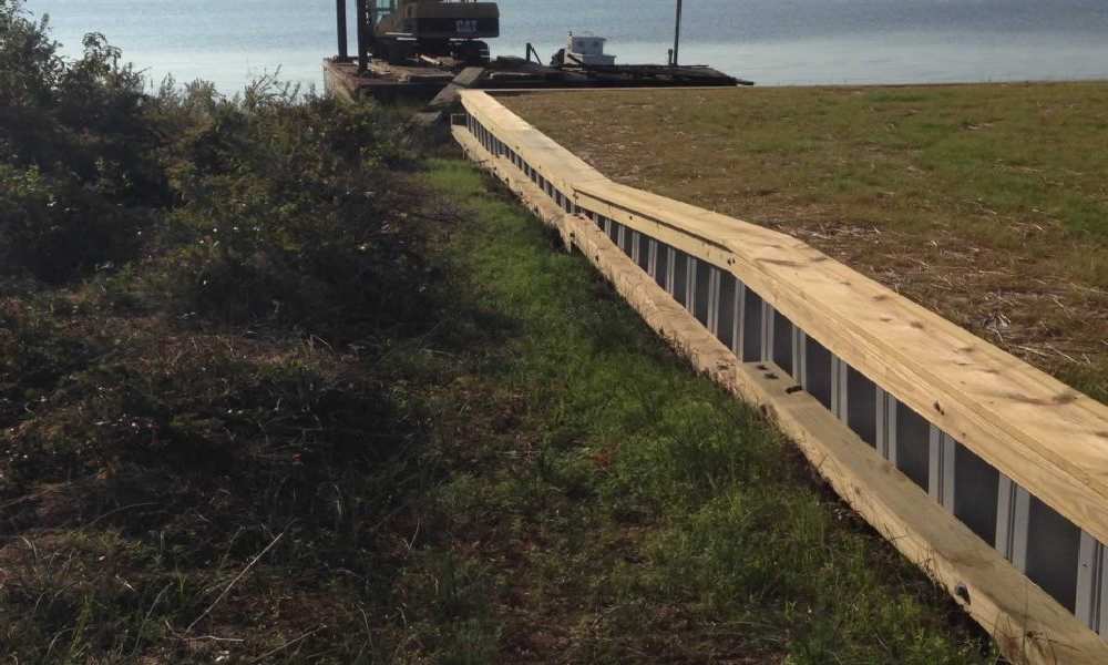Tidewall installation photo 5
